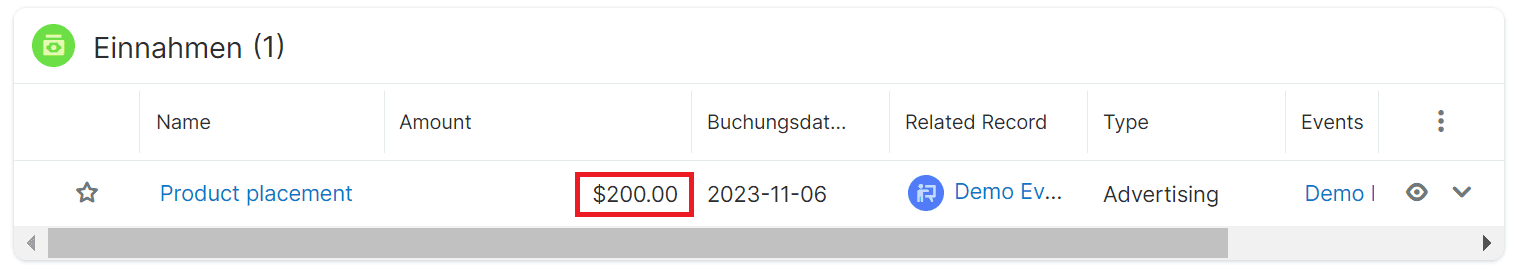 KINAMU Events Management für SugarCRM