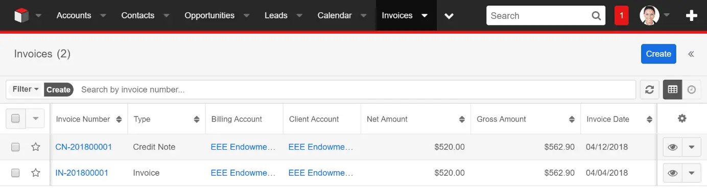 KINAMU Advanced Order &amp; Invoice Management für SugarCRM