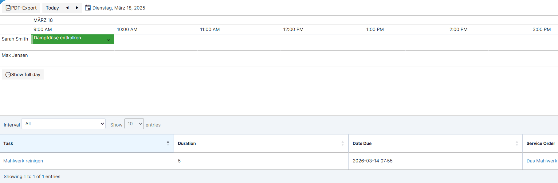 KINAMU Field Service Management für SugarCRM