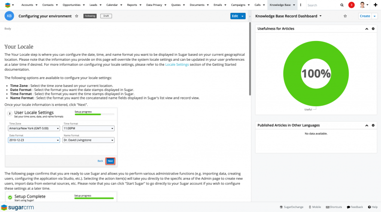 Knowledge Base - Wissendatenbank und Artikel